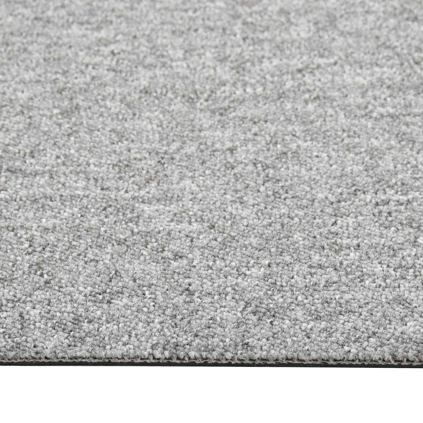 Teppe 20 pcs Lysegrå 50 x 50 cm 100% Polypropylen