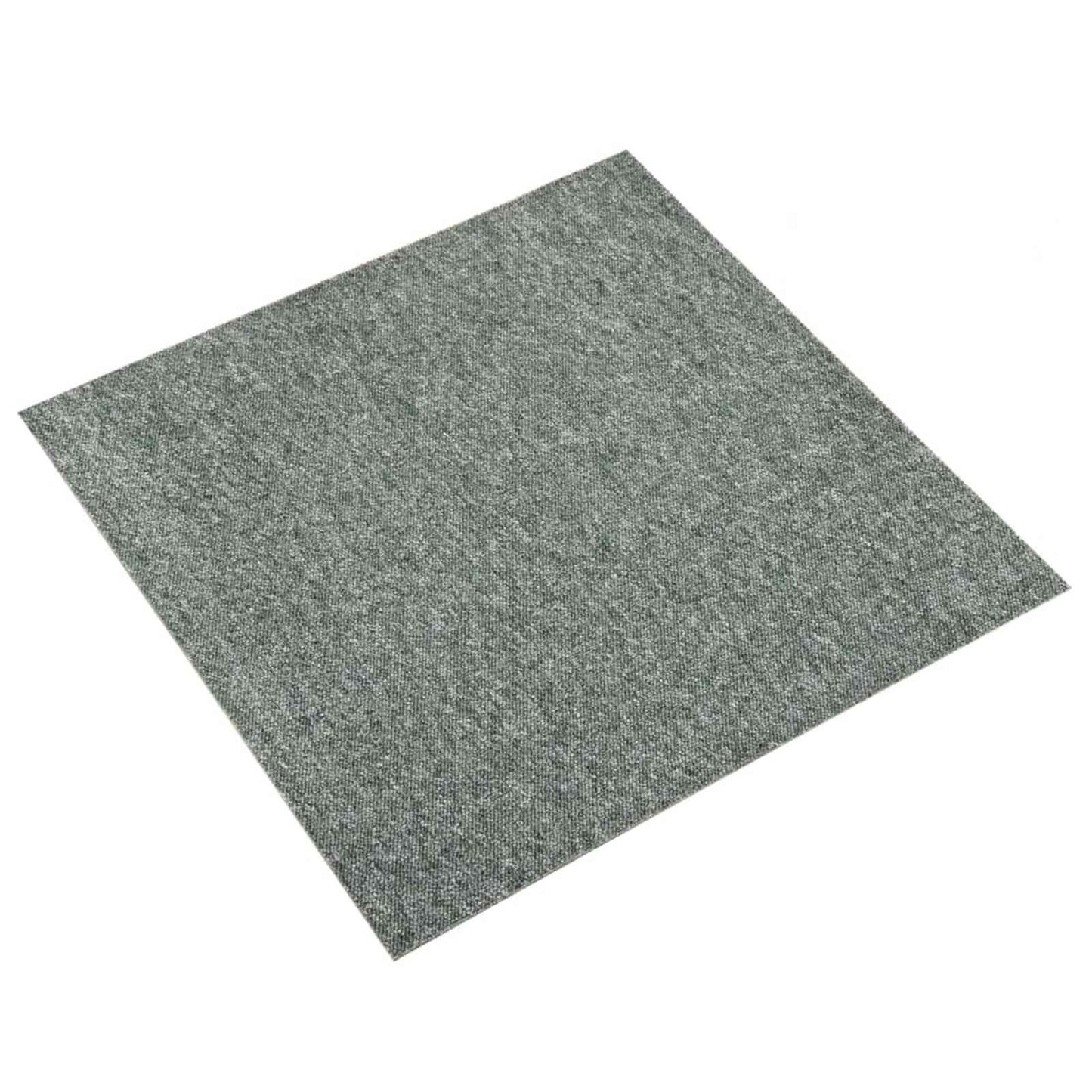 Teppe 20 pcs grønn 50 x 50 cm 100% Polypropylen