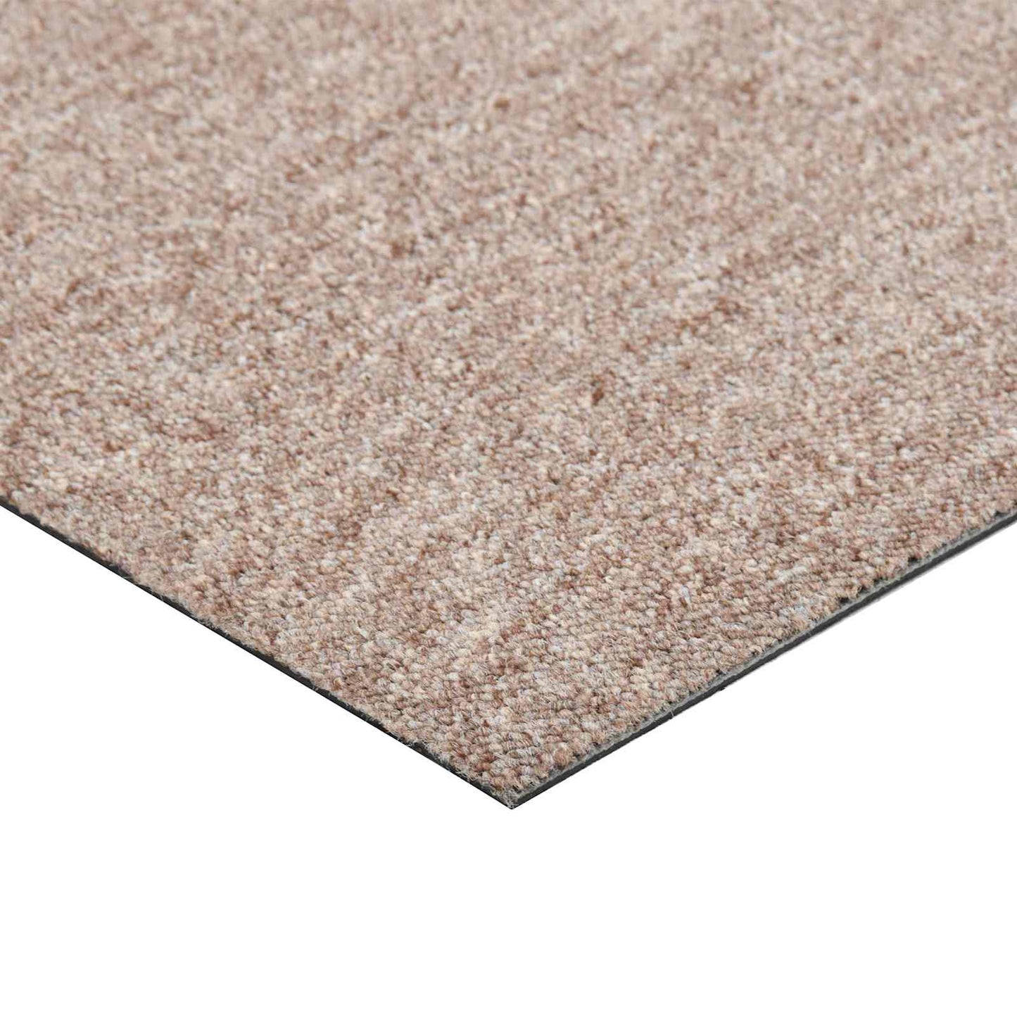 Teppe 20 pcs Beige 50 x 50 cm 100% Polypropylen