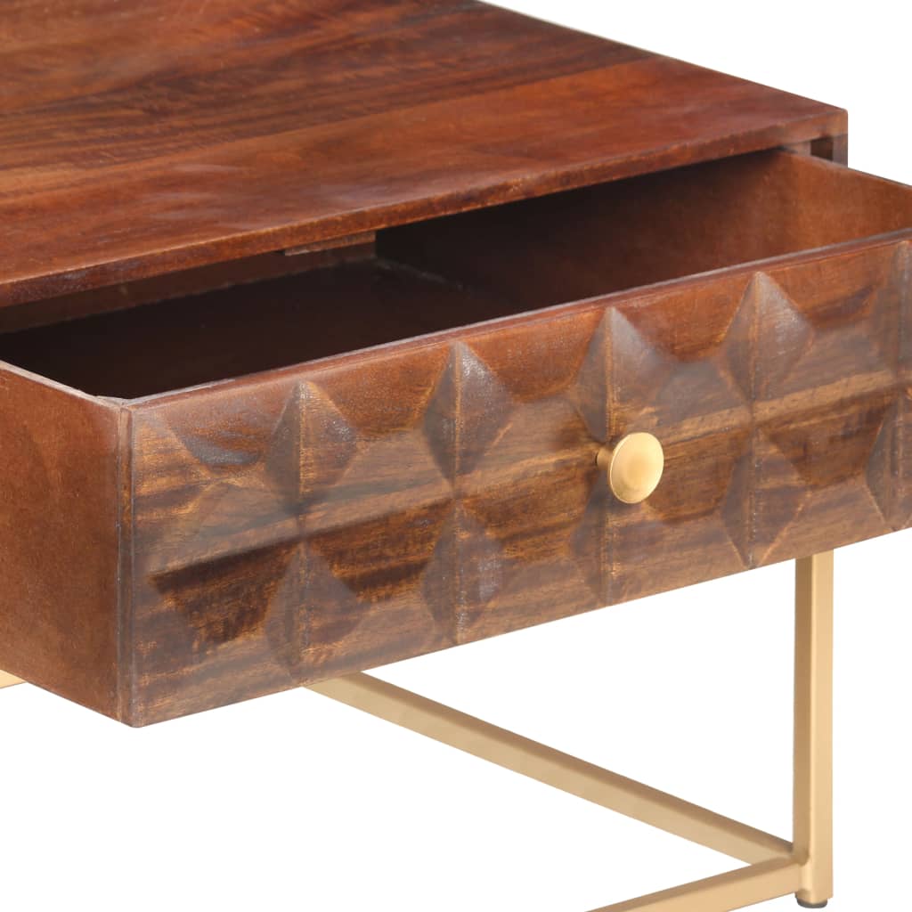 Salongbord 112x50x40 cm heltre mango