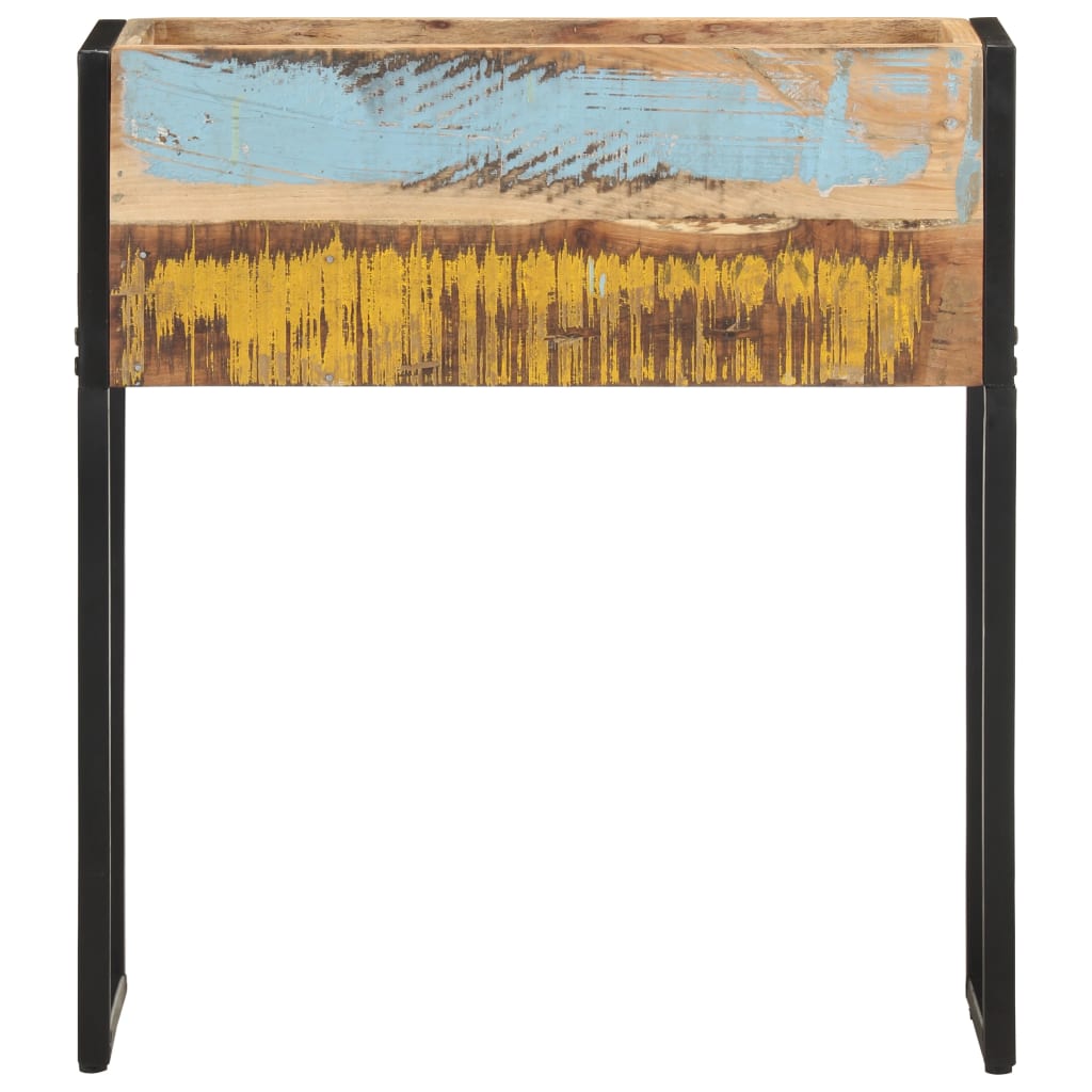Blomsterkasse 60x20x68 cm gjenvunnet heltre
