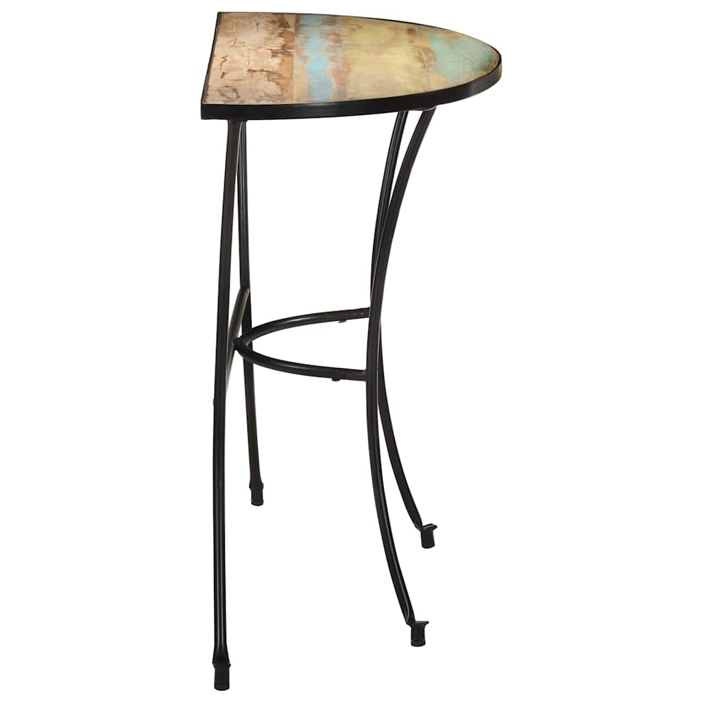 Sidebord 110x40x77 cm gjenvunnet heltre