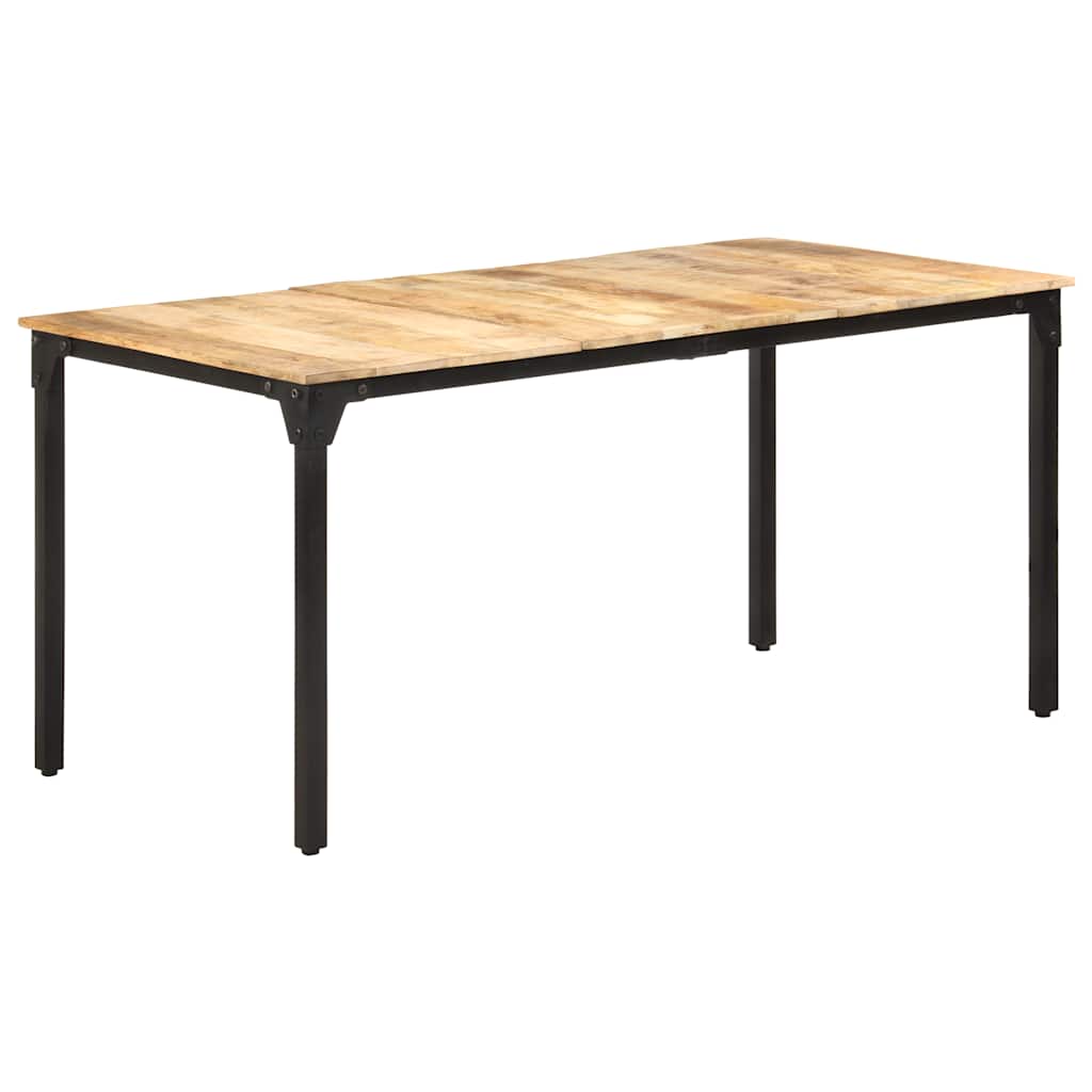 Spisebord 160x80x76 cm grovt mangotre