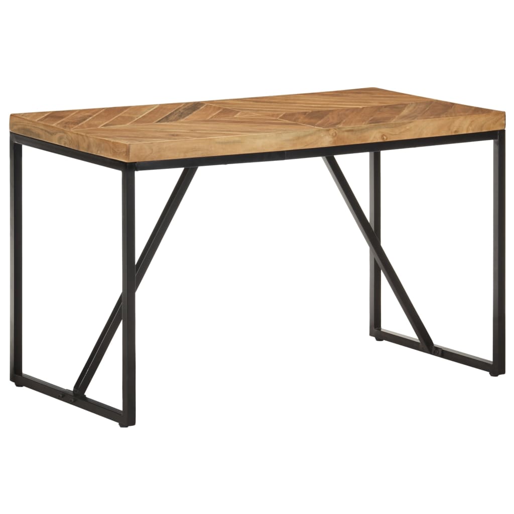 Spisebord 120x60x76 cm heltre akasie og mango