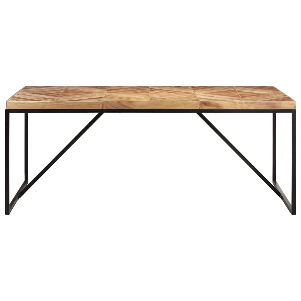 Spisebord 180x90x76 cm heltre akasie og mango