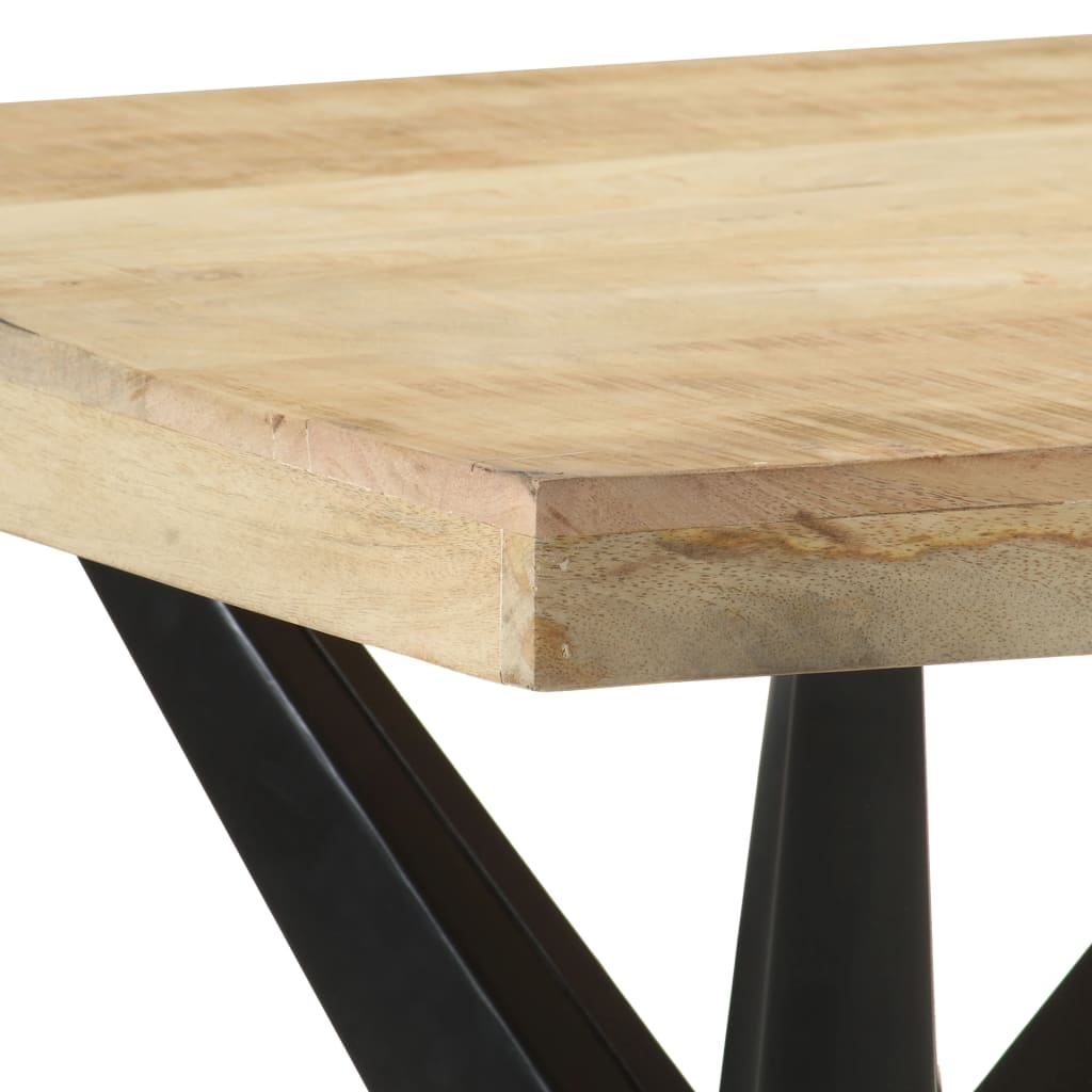 Spisebord 120x60x76 cm heltre mango