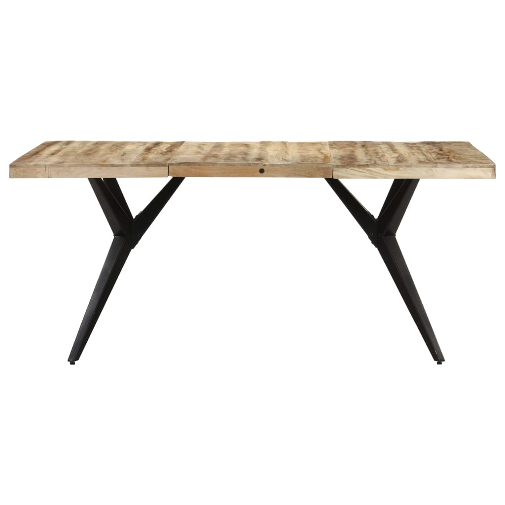 Spisebord 160x80x76 cm grovt mangotre