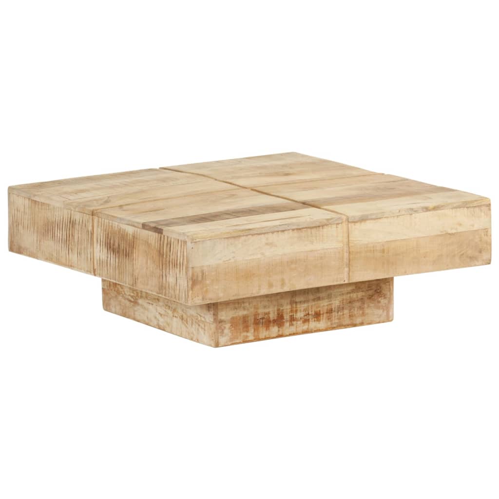 Salongbord 80x80x28 cm heltre mango