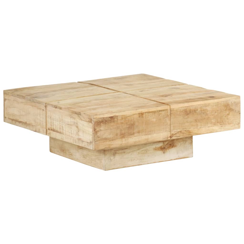Salongbord 80x80x28 cm heltre mango