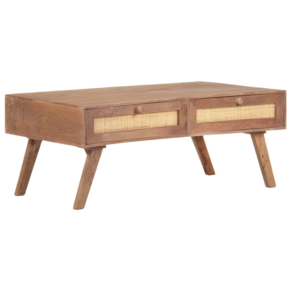 Salongbord 100x60x40 cm heltre mango