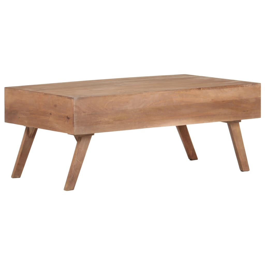 Salongbord 100x60x40 cm heltre mango