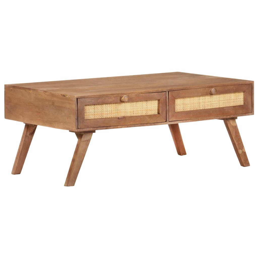 Salongbord 100x60x40 cm heltre mango
