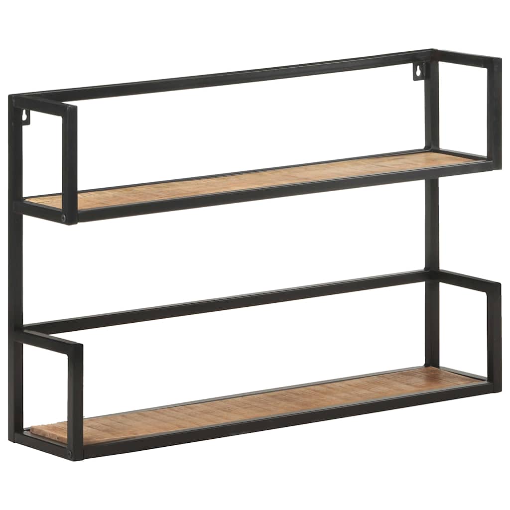 Vegghylle 80x20x60 cm grovt mangotre