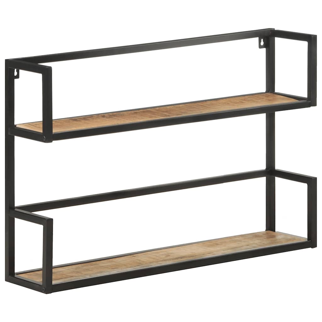 Vegghylle 80x20x60 cm grovt mangotre