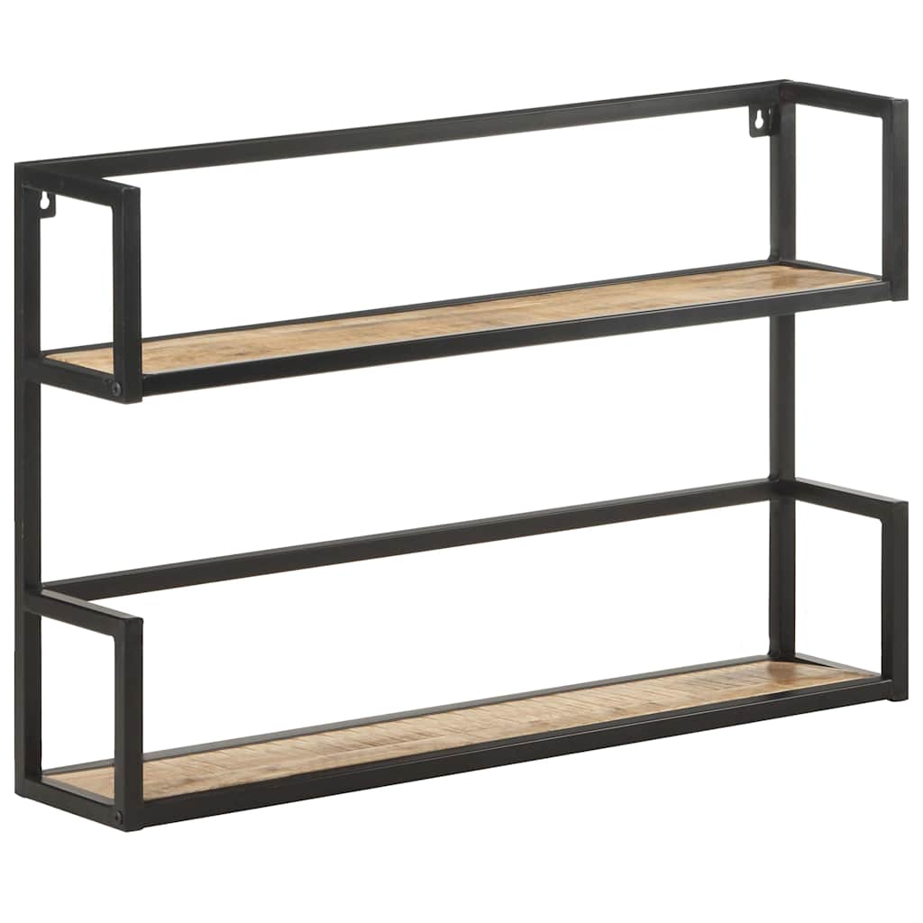 Vegghylle 80x20x60 cm grovt mangotre