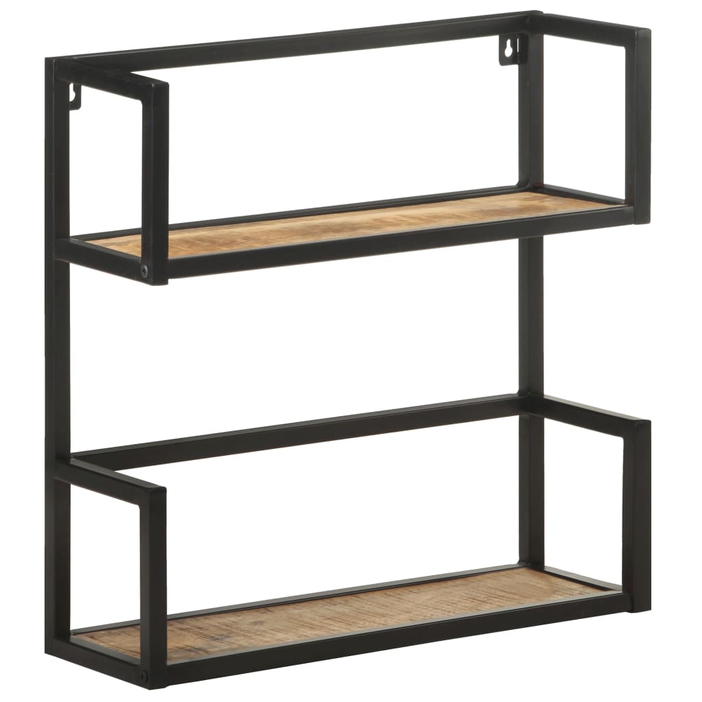 Vegghylle 60x20x60 cm grovt mangotre