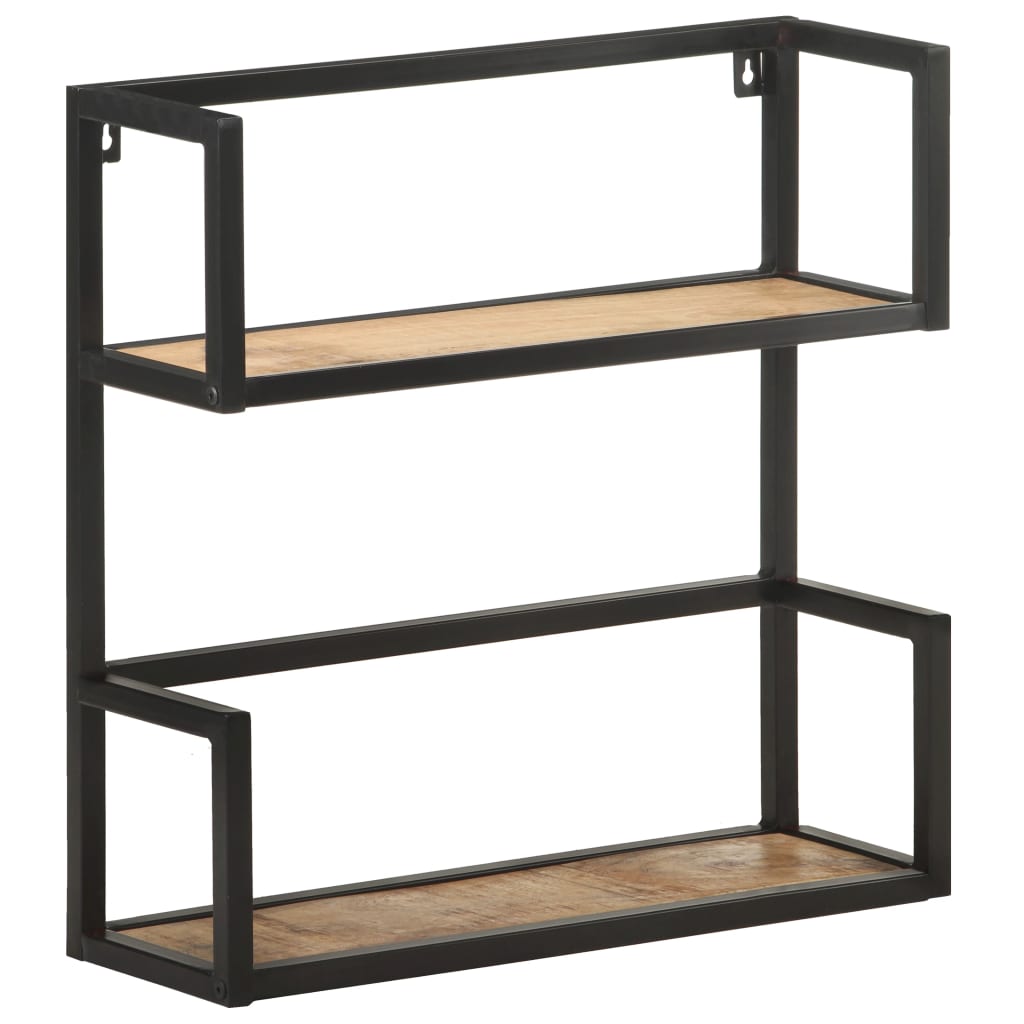Vegghylle 60x20x60 cm grovt mangotre