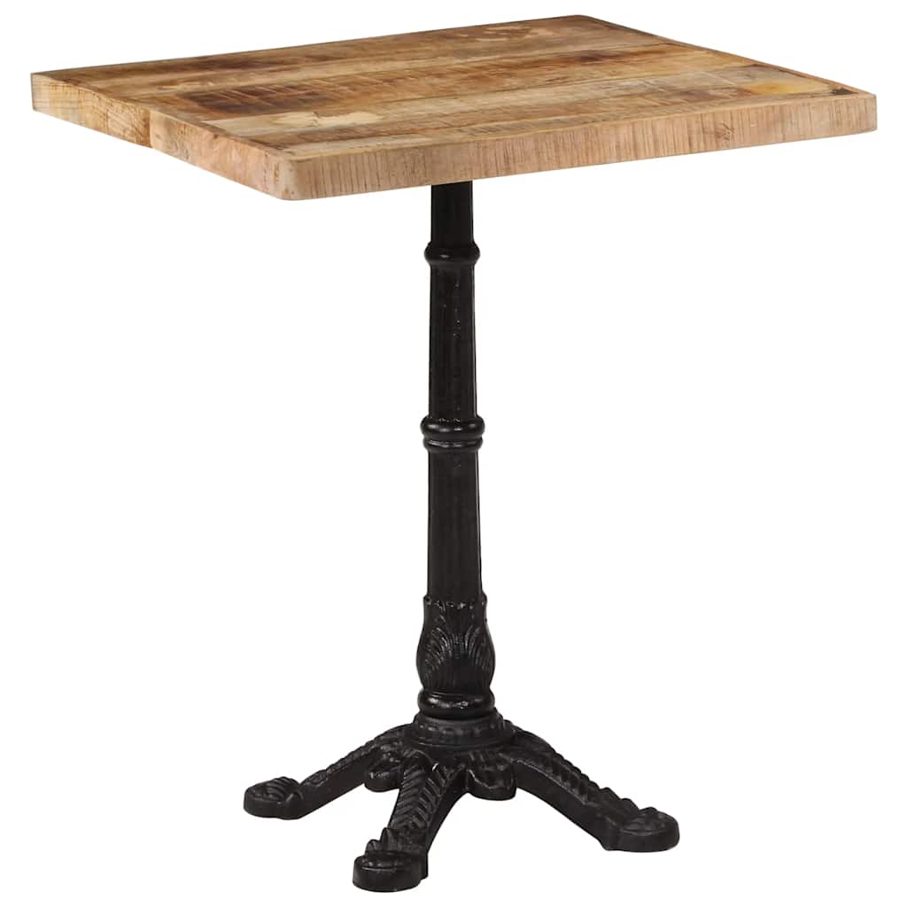 Bistrobord 60x60x77 cm grovt mangotre