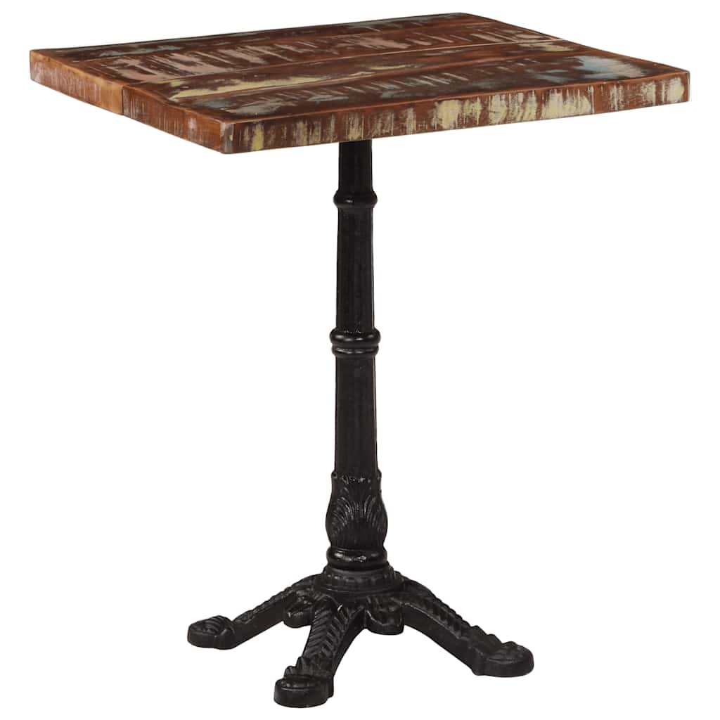 Bistrobord 60x60x76 cm gjenvunnet heltre