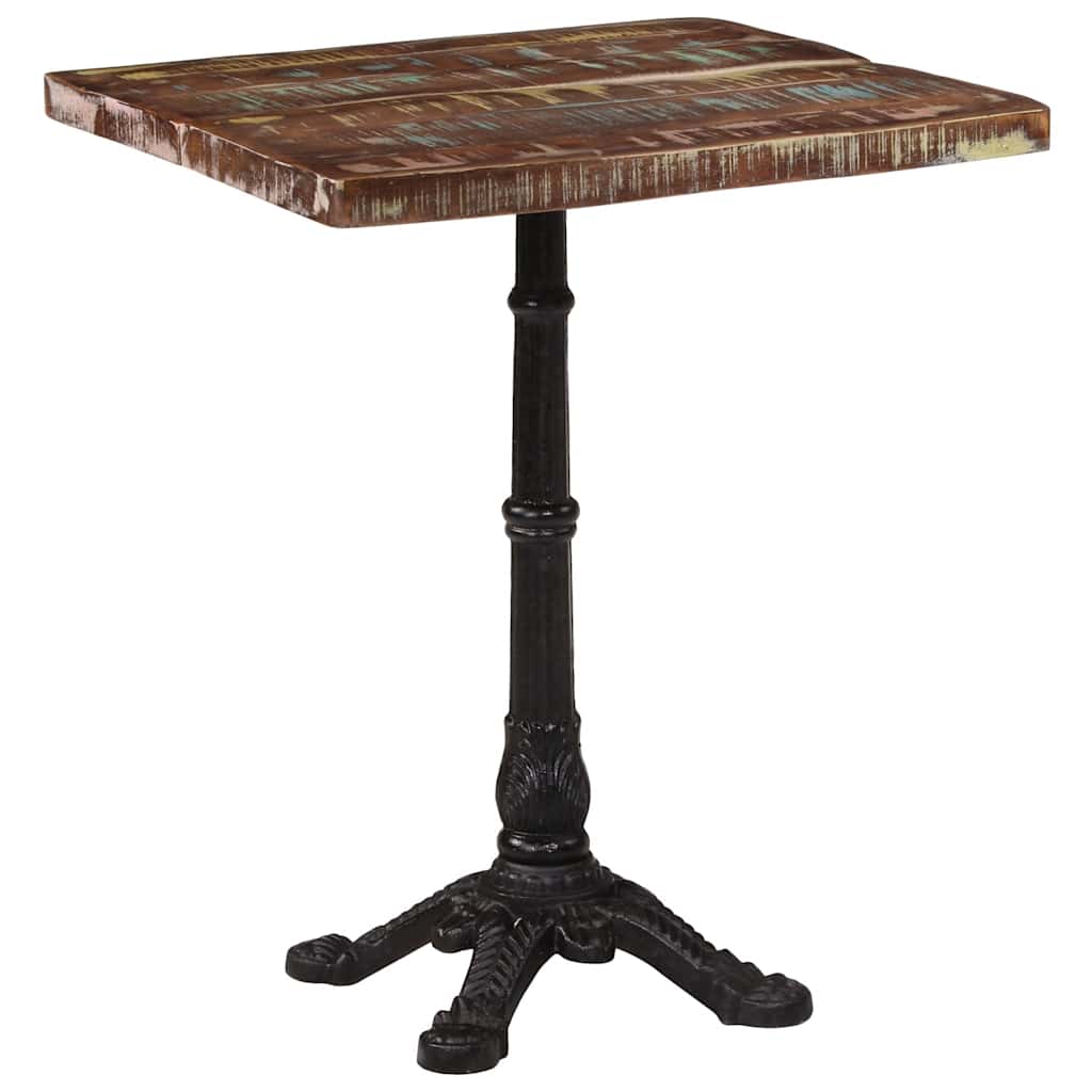 Bistrobord 60x60x76 cm gjenvunnet heltre