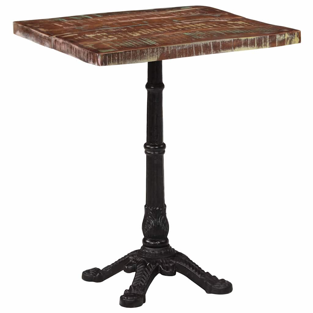 Bistrobord 60x60x76 cm gjenvunnet heltre