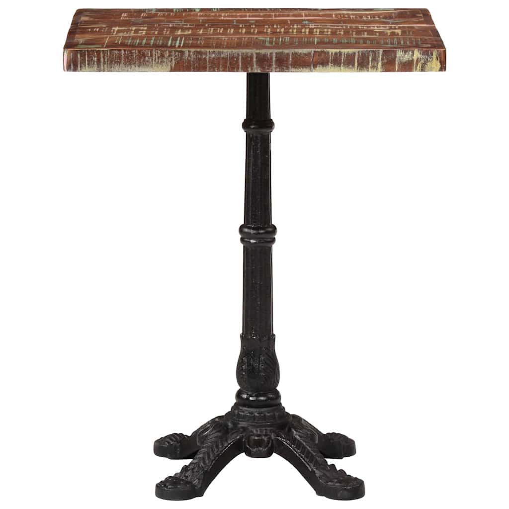 Bistrobord 60x60x76 cm gjenvunnet heltre