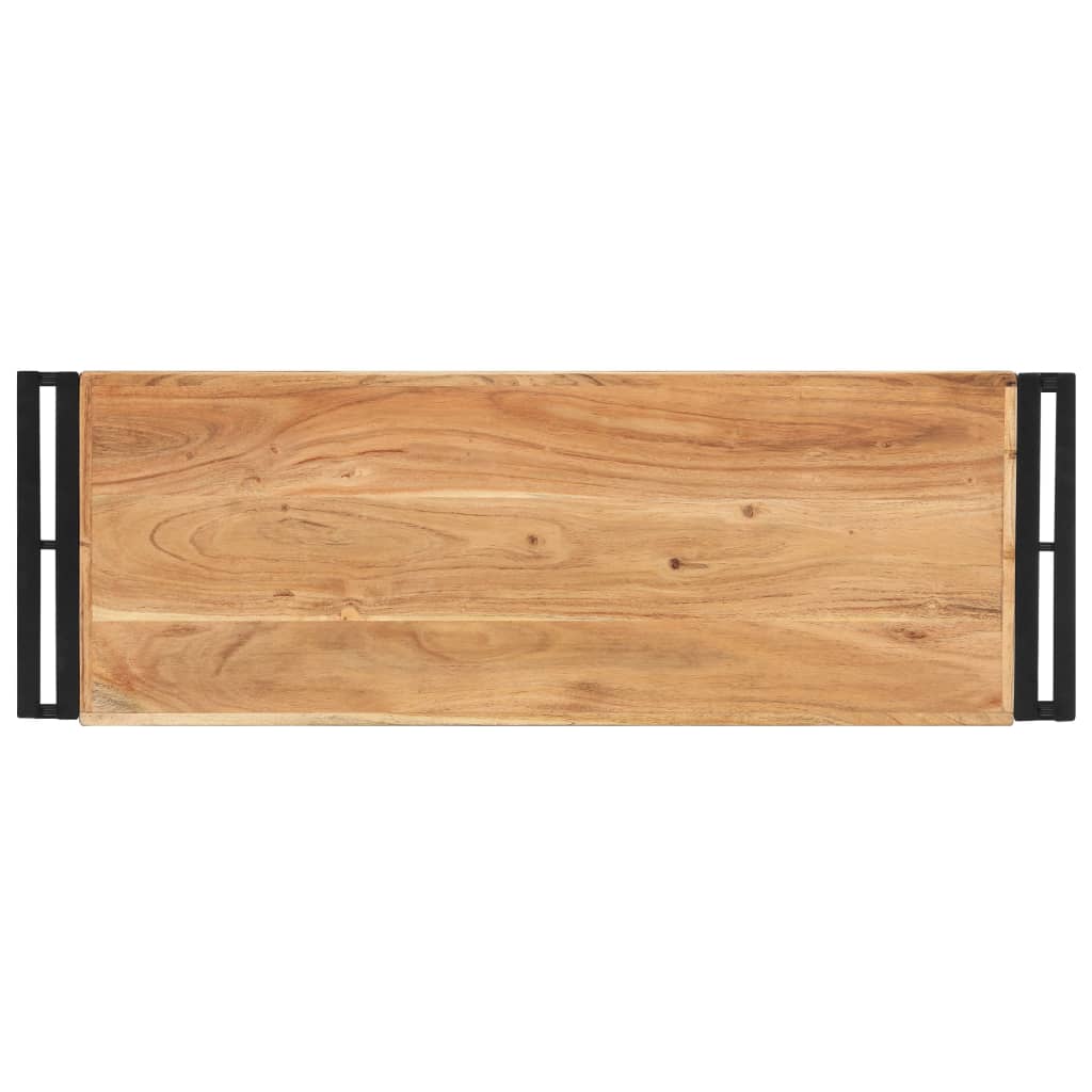 Konsollbord 90x30x75 cm heltre akasie