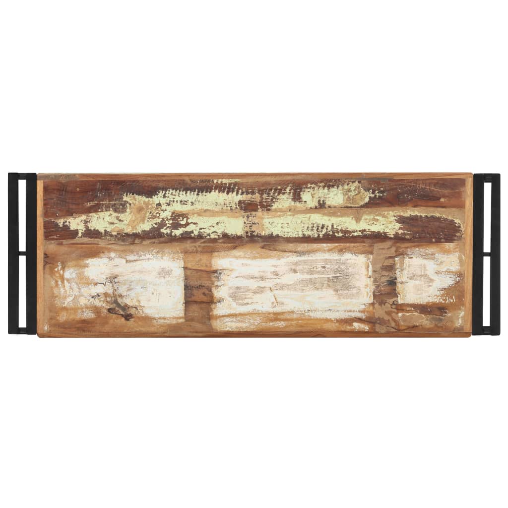 Konsollbord 90x30x75 cm gjenvunnet heltre