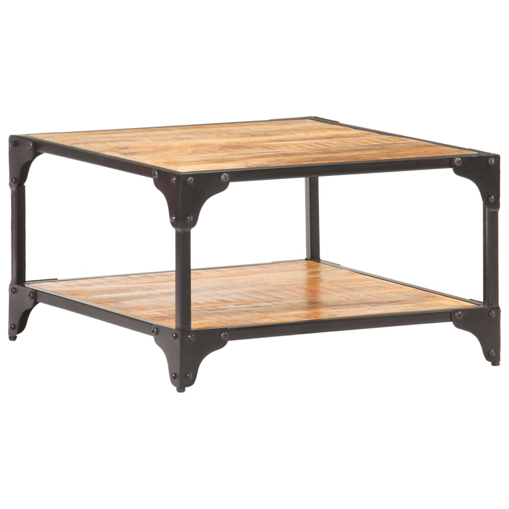 Salongbord 60x60x35 cm heltre mango