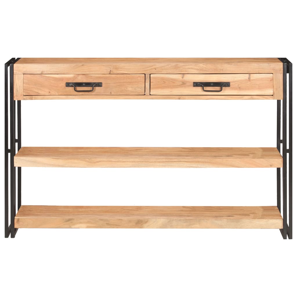 Skjenk 120x30x75 cm heltre akasie