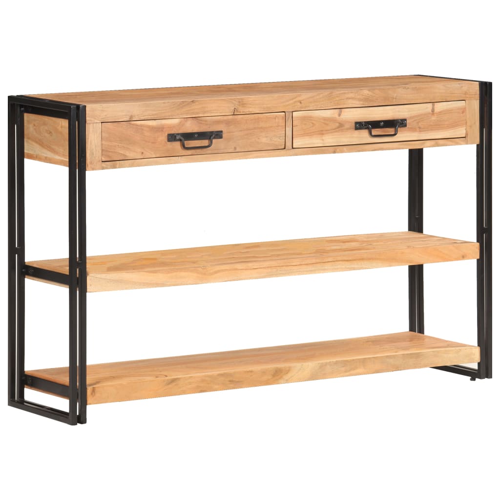 Skjenk 120x30x75 cm heltre akasie