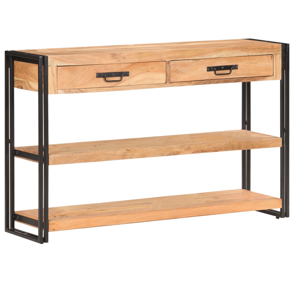 Skjenk 120x30x75 cm heltre akasie