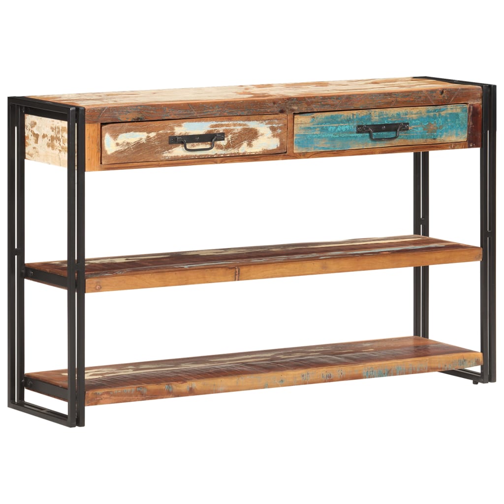 Skjenk 120x30x75 cm gjenvunnet heltre