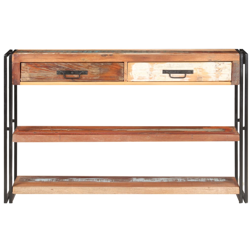 Skjenk 120x30x75 cm gjenvunnet heltre