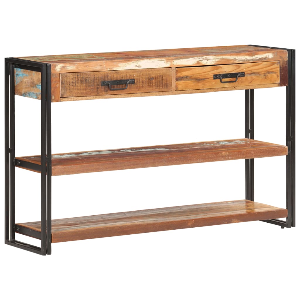 Skjenk 120x30x75 cm gjenvunnet heltre
