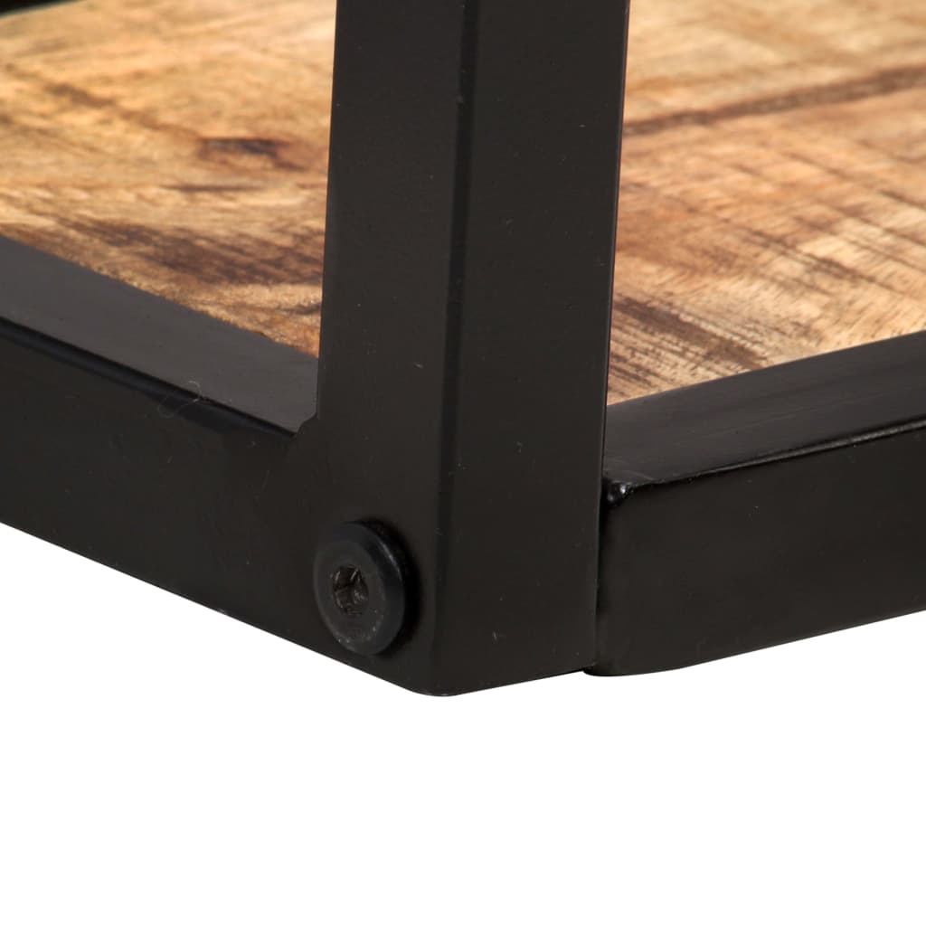 Vegghyller 2 stk 80 cm grov heltre mango