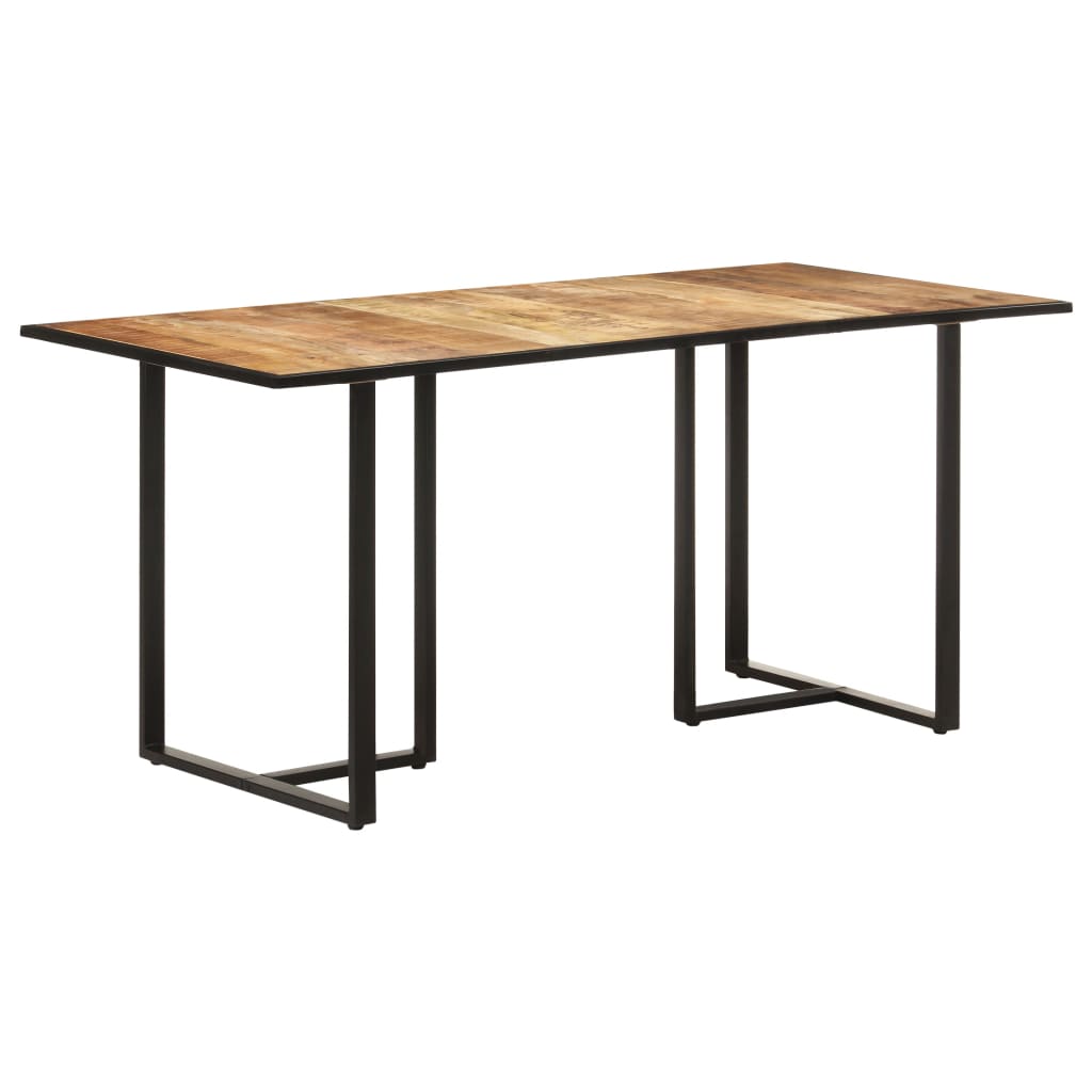 Spisebord 160 cm grovt mangotre