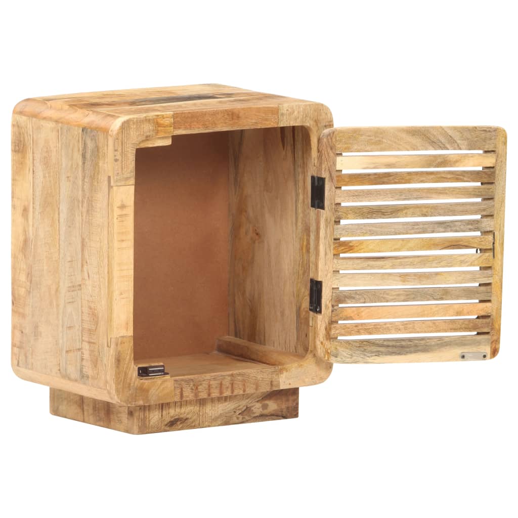 Nattbord 40x30x50 cm grovt mangotre