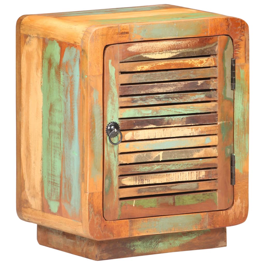Nattbord 40x30x50 cm gjenvunnet heltre