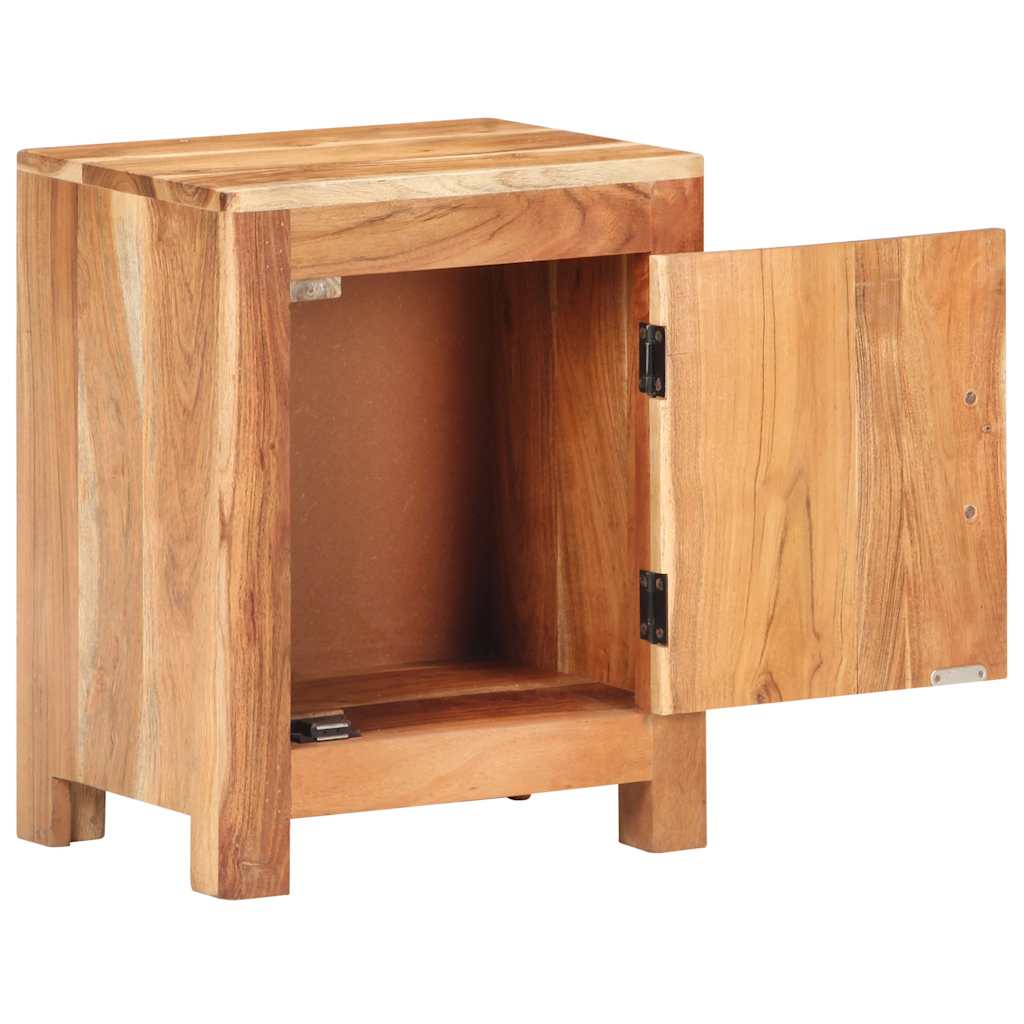 Nattbord 40x30x50 cm heltre akasie