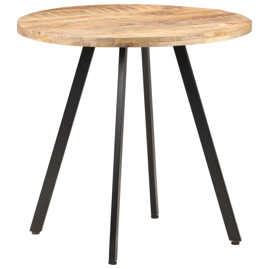 Spisebord 80 cm grovt mangotre