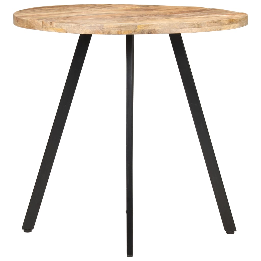 Spisebord 80 cm grovt mangotre