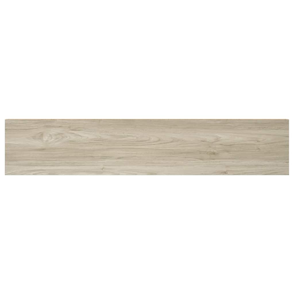Flytende vegghyller 4 stk eik 120x23,5x3,8 cm MDF vidaXL