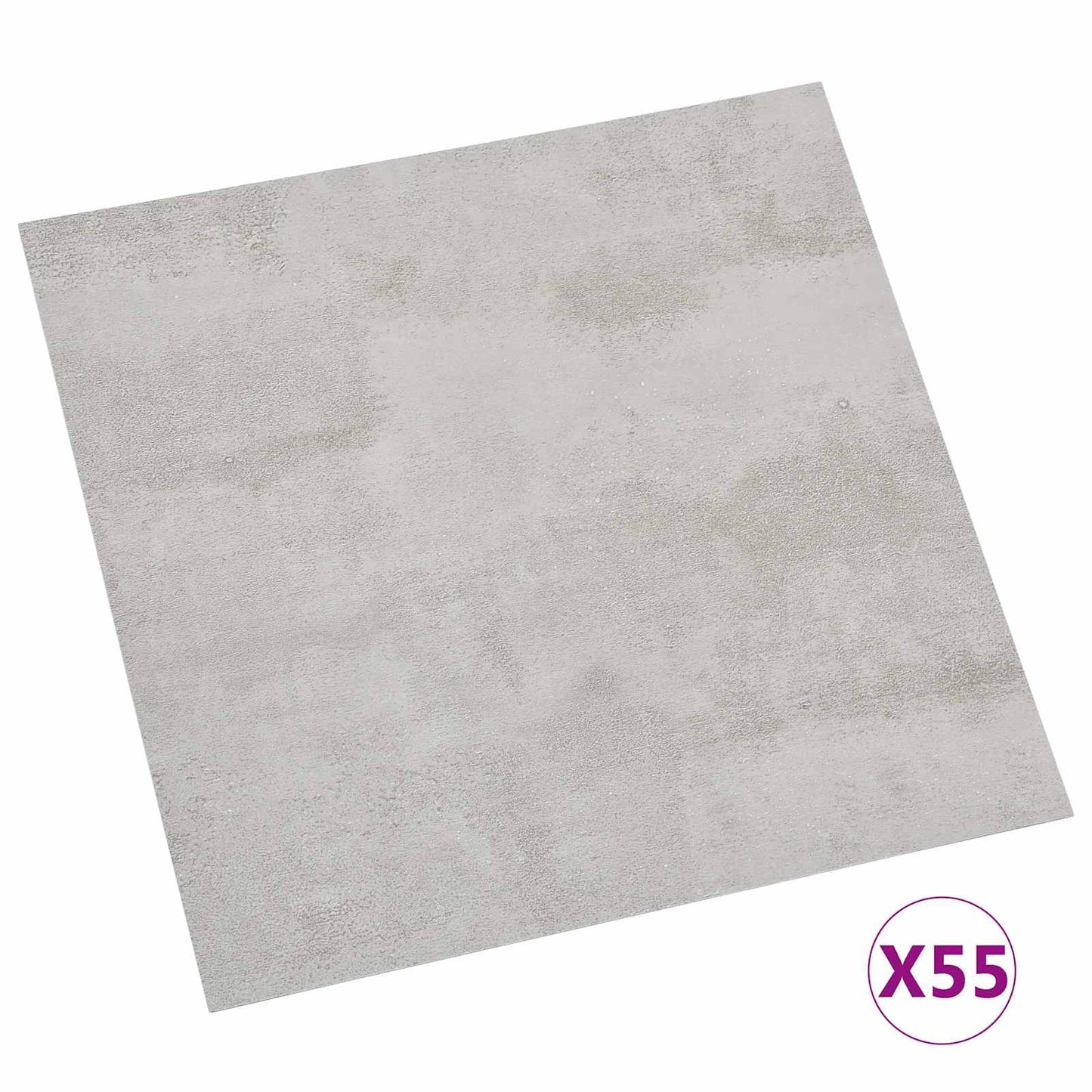 Gulvplanker 5,11 m² 55 pcs PVC Grå og Lys Grå