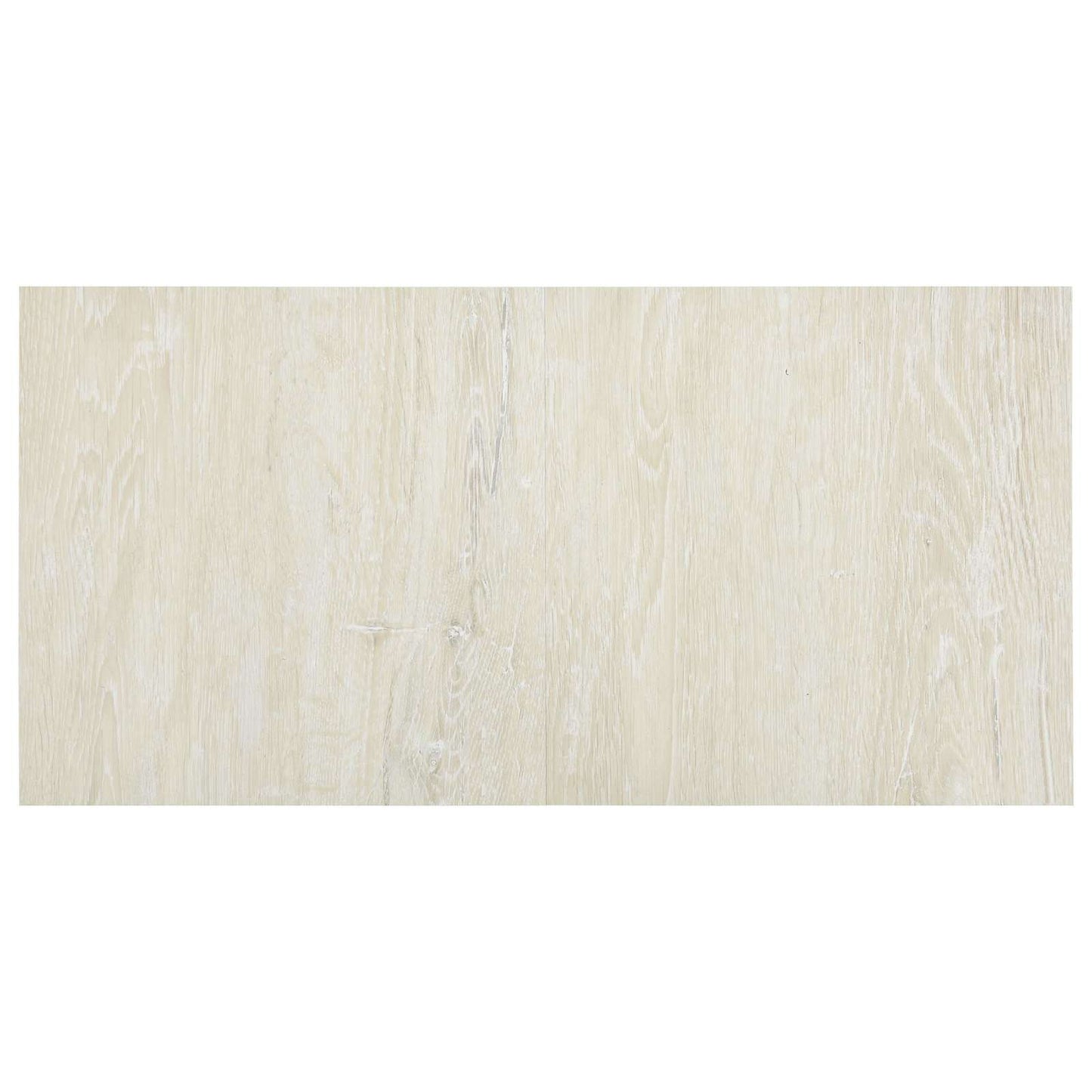 Gulvplanker 5,11 m² 55 pcs PVC Kremhvit