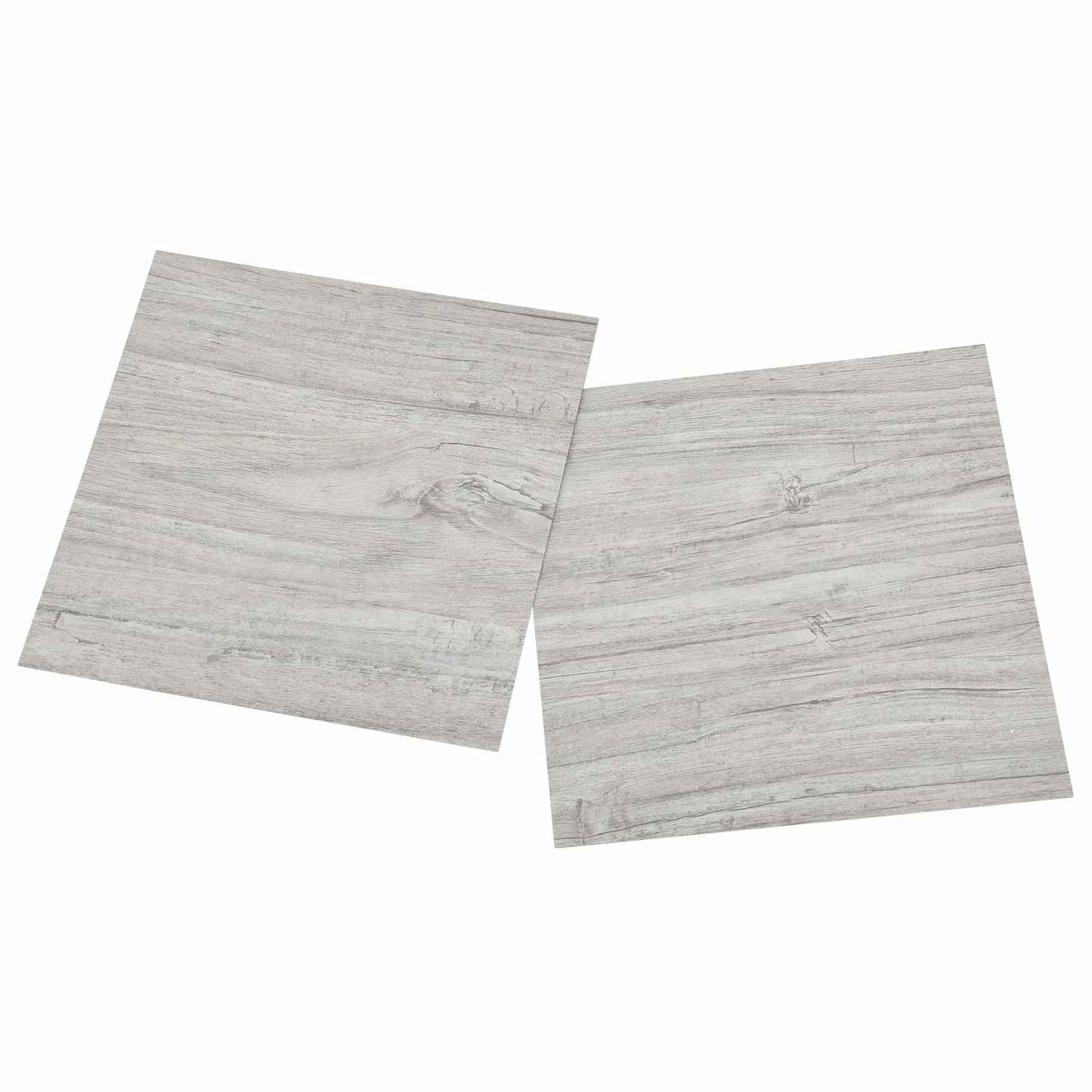 Gulvplanker 5,11 m² 55 pcs PVC Grå og tre