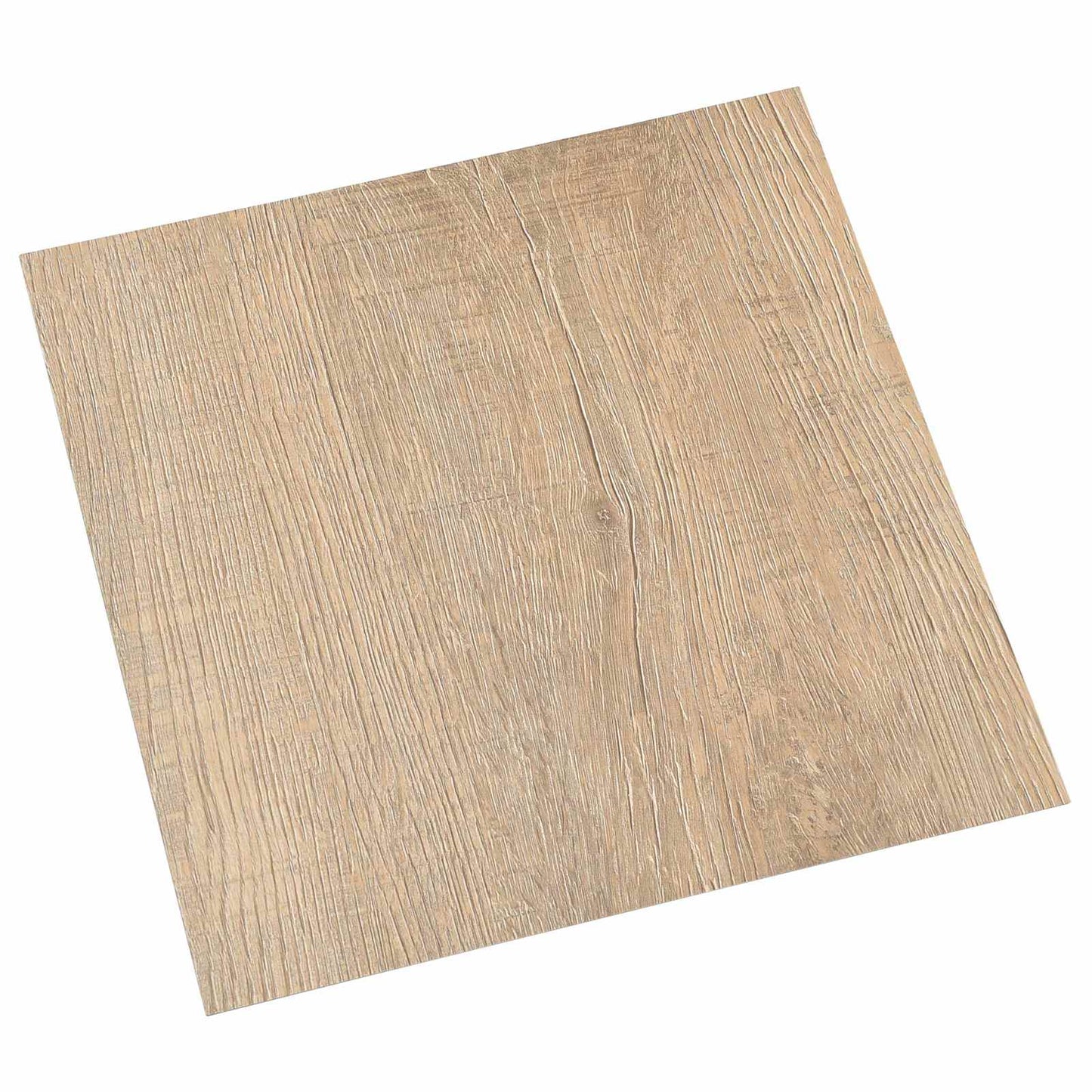 Gulvplanker 5,11 m² 55 pcs PVC Lys Grå, Mørk Brun