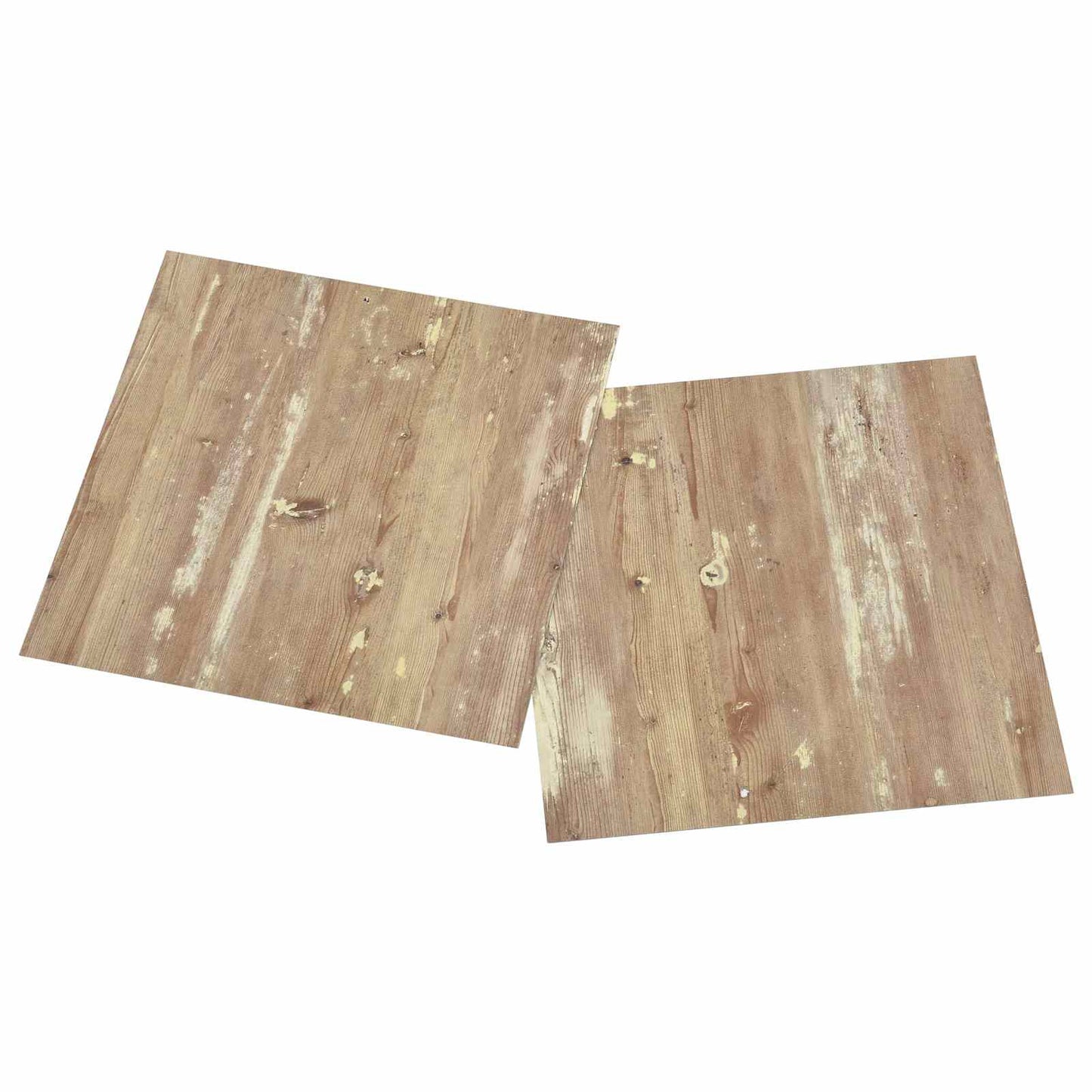 Gulvplanker 5,11 m² 55 pcs PVC Krem og lys brun