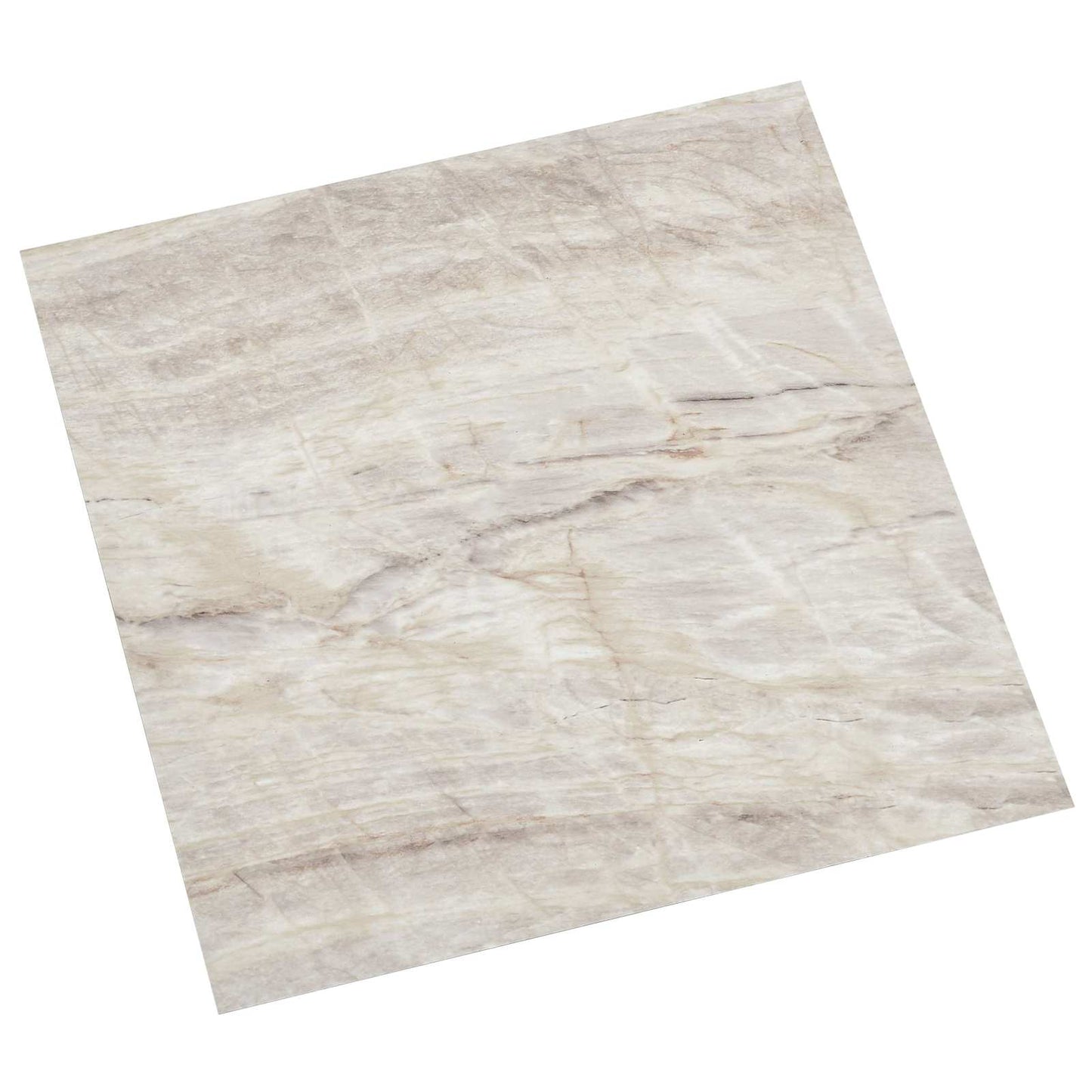 Gulvplanker 5,11 m² 55 pcs PVC Brun og Beige