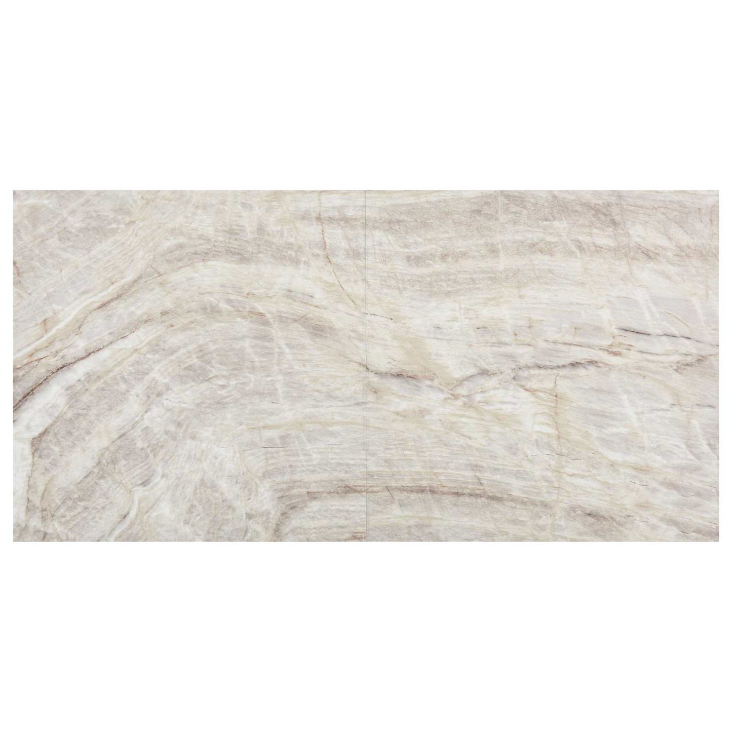 Gulvplanker 5,11 m² 55 pcs PVC Brun og Beige